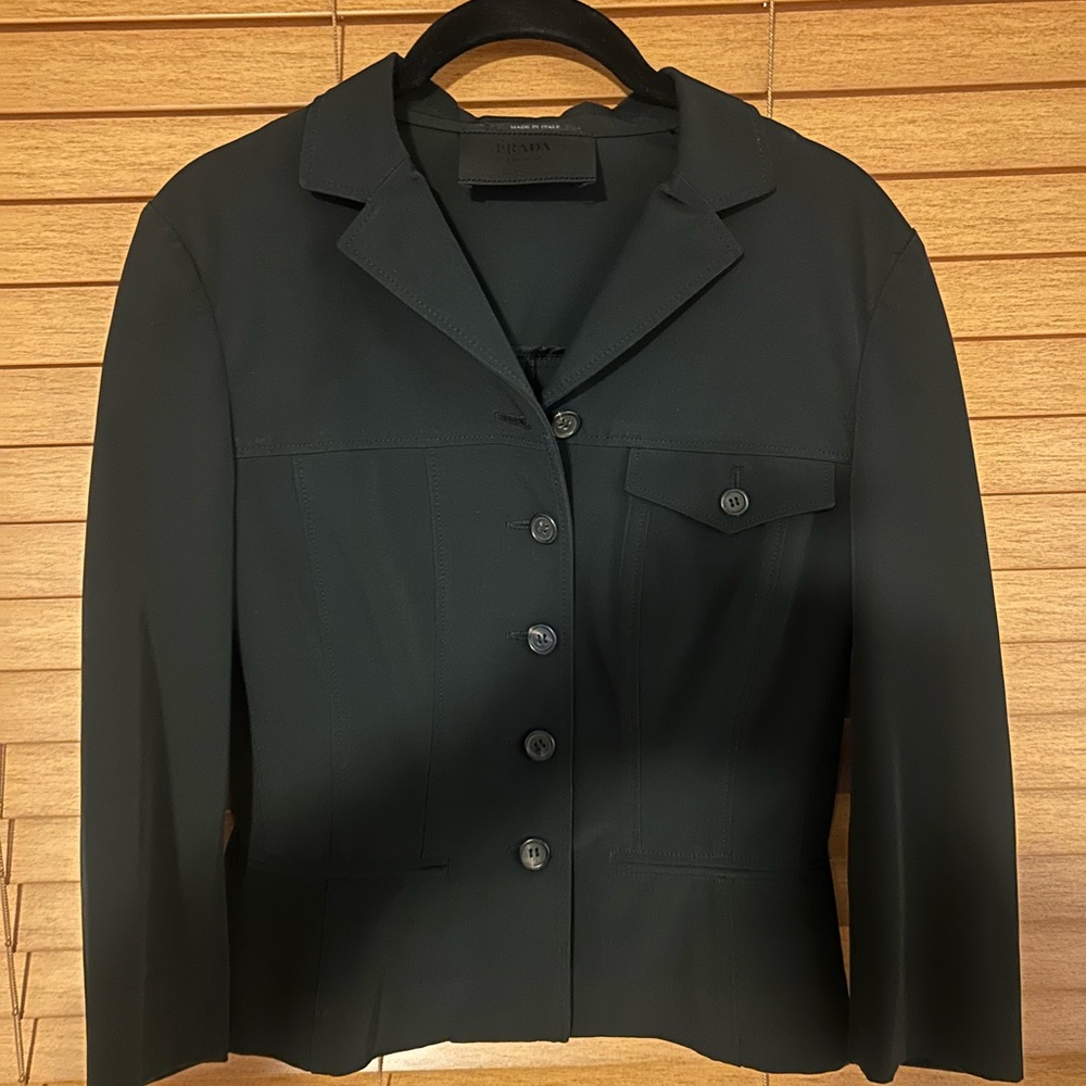 Prada - Vintage 2000’s Fitted Jacket - Picture 5 of 9